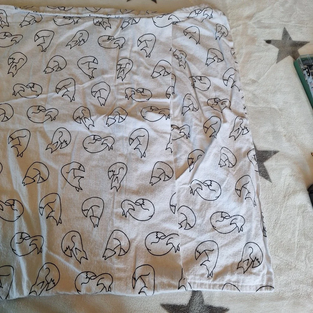 Bare Home Flannel Pillowcase Set Feeling Foxy 100% Double Brushed Flannel Cotton